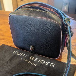 Kurt Geiger camera bag black